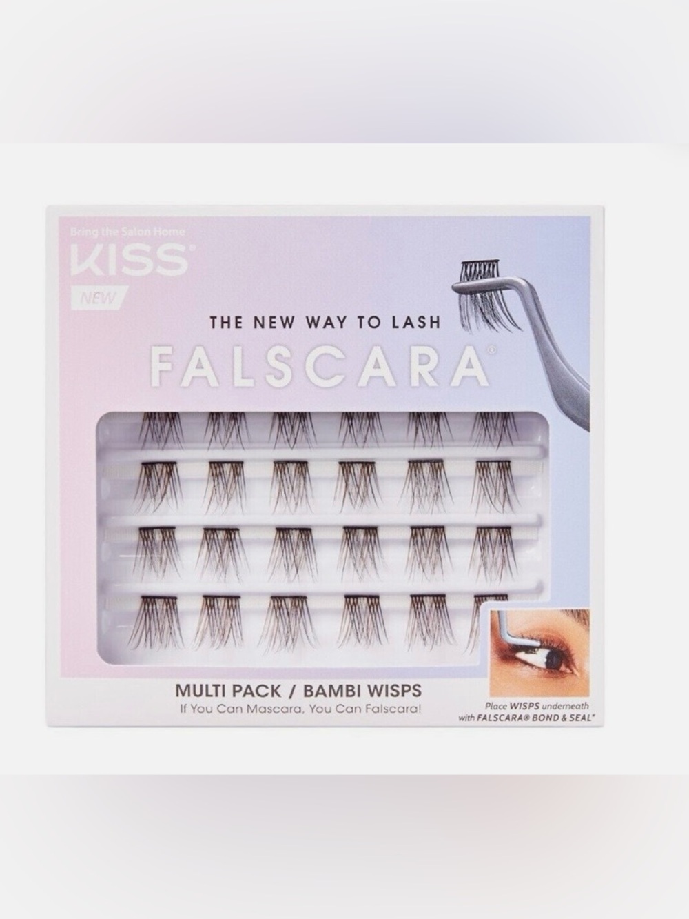 Kiss Falscara Bambi Wisps Multi Pack - Black Brown 💖
